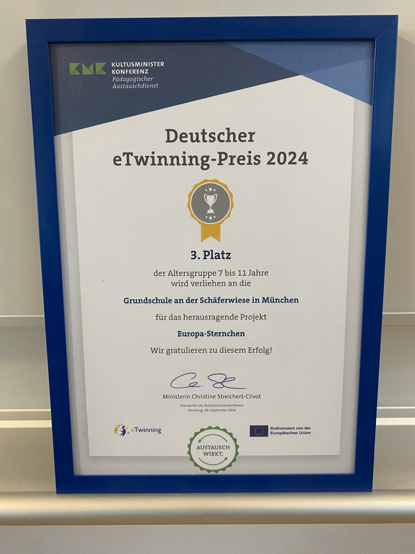 eTwinning – Grundschule an der Schäferwiese