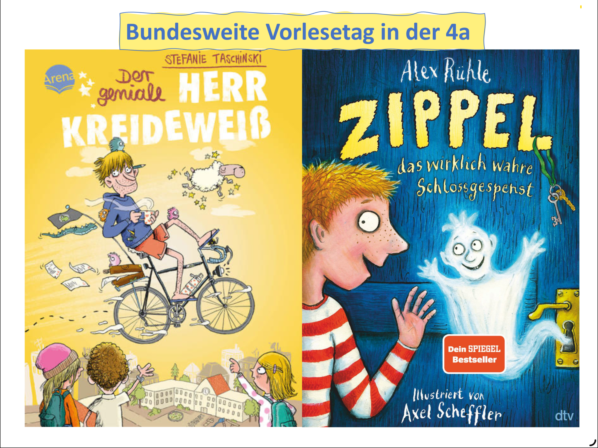 Bundesweiter Vorlesetag in der Klasse 4a