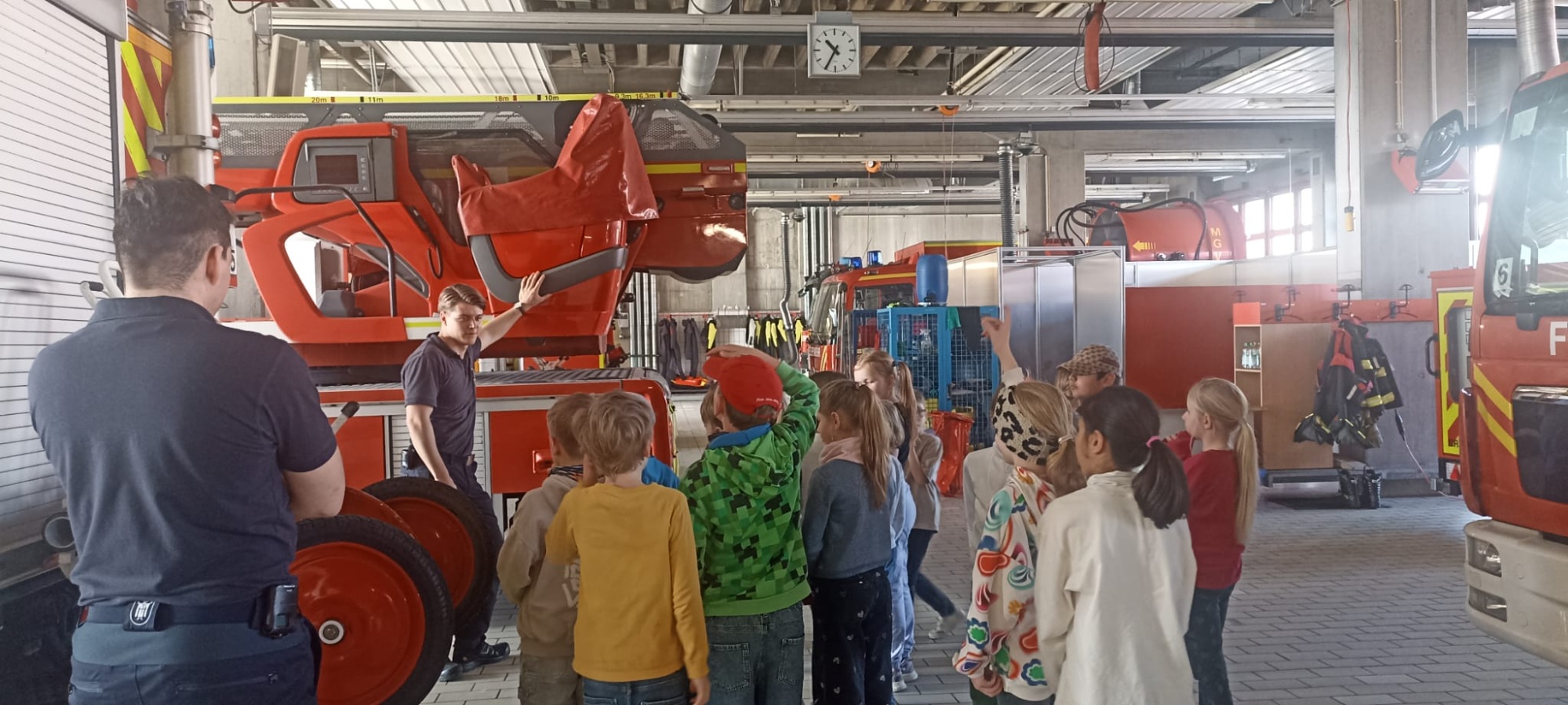 Ein Besuch bei der Feuerwehr