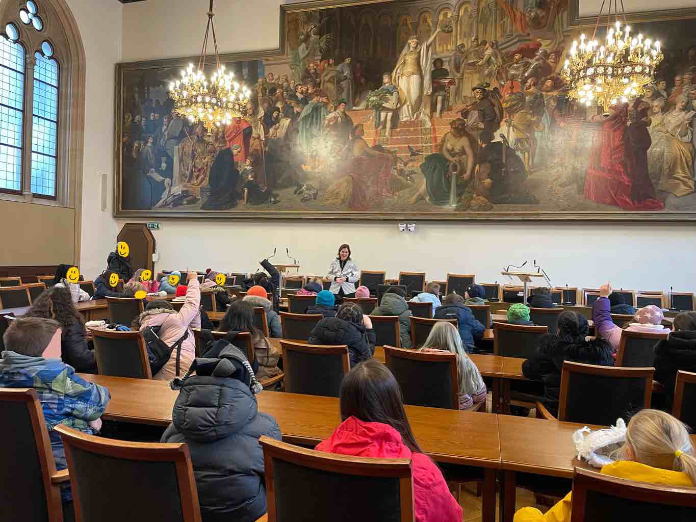 Ausflug in das Neue Rathaus München