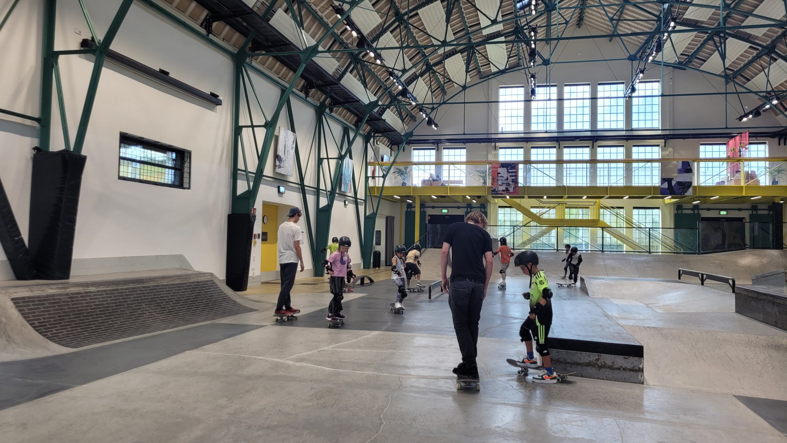 Besuch im Skatepark CASA